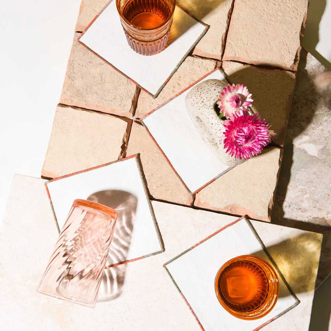 Cocktail Napkins, Set of 4 | Santa Fe - Pretti.Cool