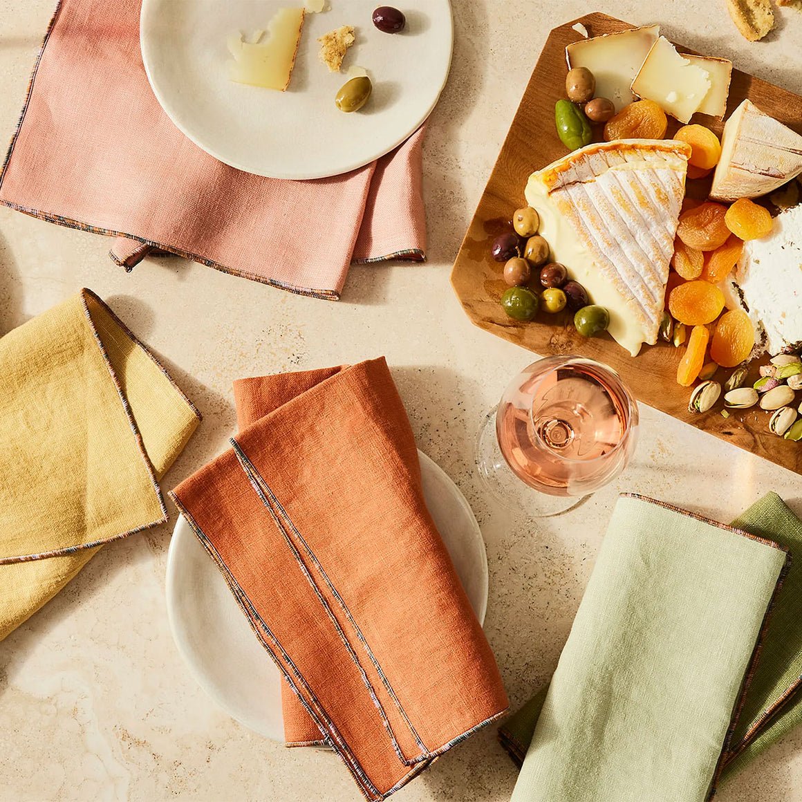 Napkins, Set of 6 | Mix - and - Match Chroma - Pretti.Cool