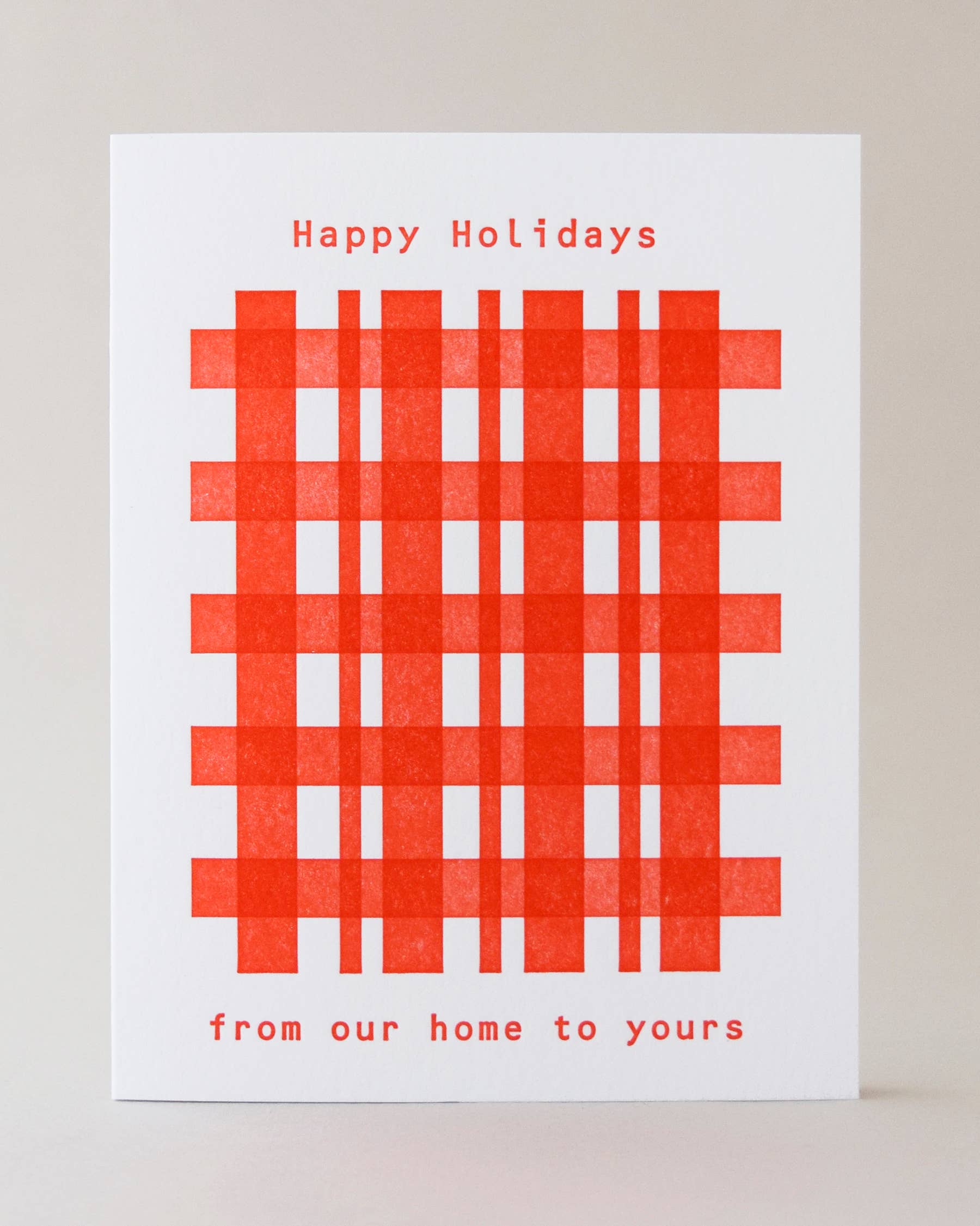 Plaid HH Card - pretti.cool