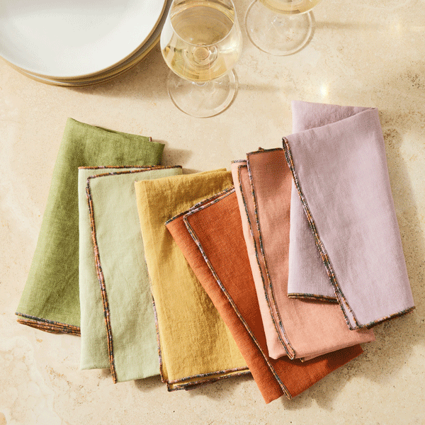 Napkins, Set of 6 | Mix-and-Match Chroma