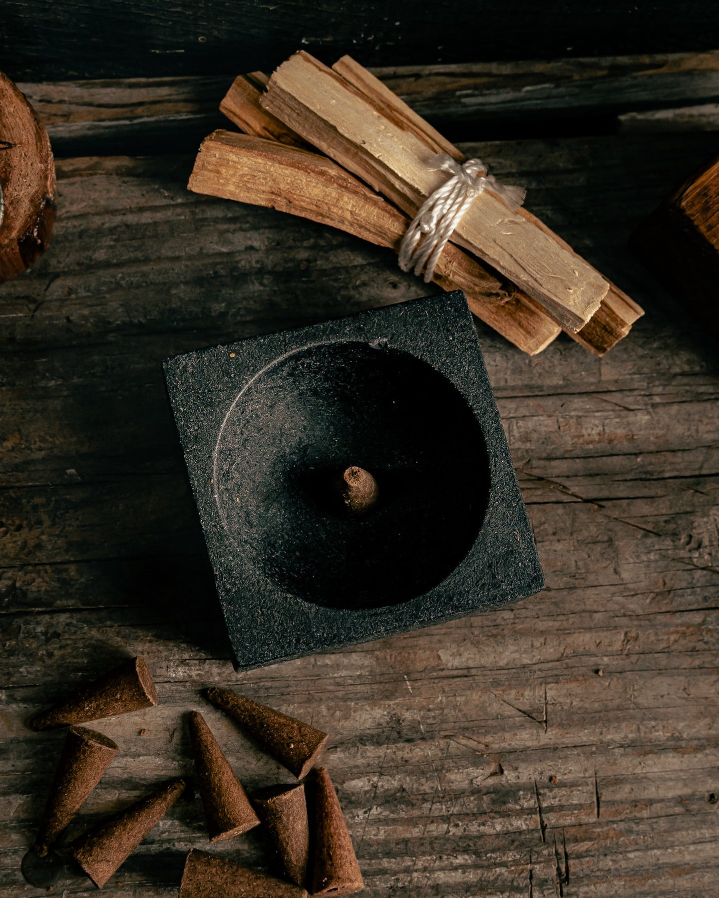 Incense Bowl | Black Terrazzo - Pretti.Cool