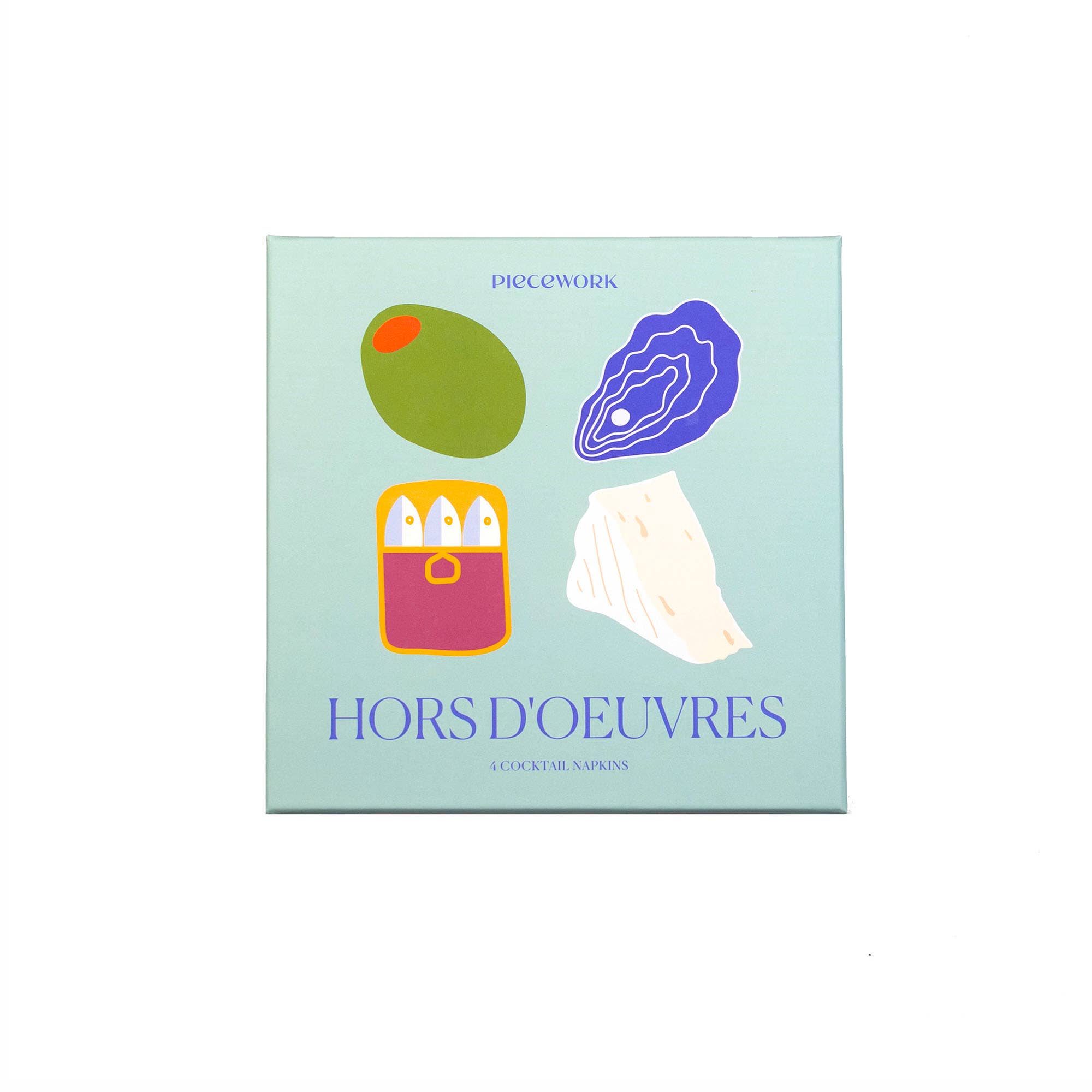 Cocktail Napkins, Set of 4 | Hors D'Oeuvres - pretti.cool