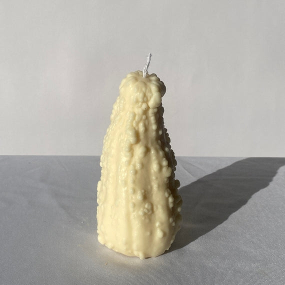 Crookneck Candle | White - pretti.cool