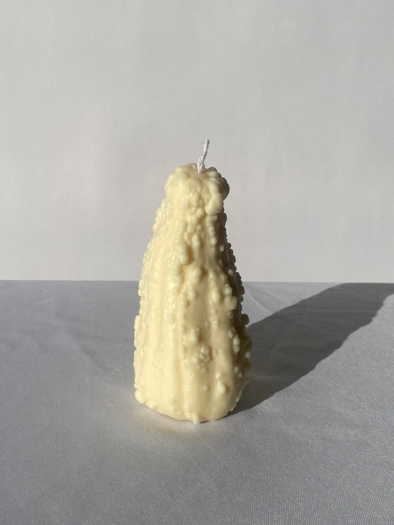 Crookneck Candle | White - pretti.cool