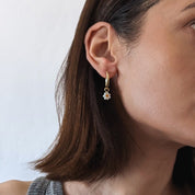 Charm Hoop Earrings | Daisies - pretti.cool