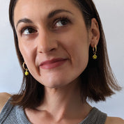 Charm Hoop Earrings | Smilies - pretti.cool