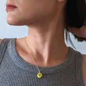 Smiley Charm Necklace - pretti.cool