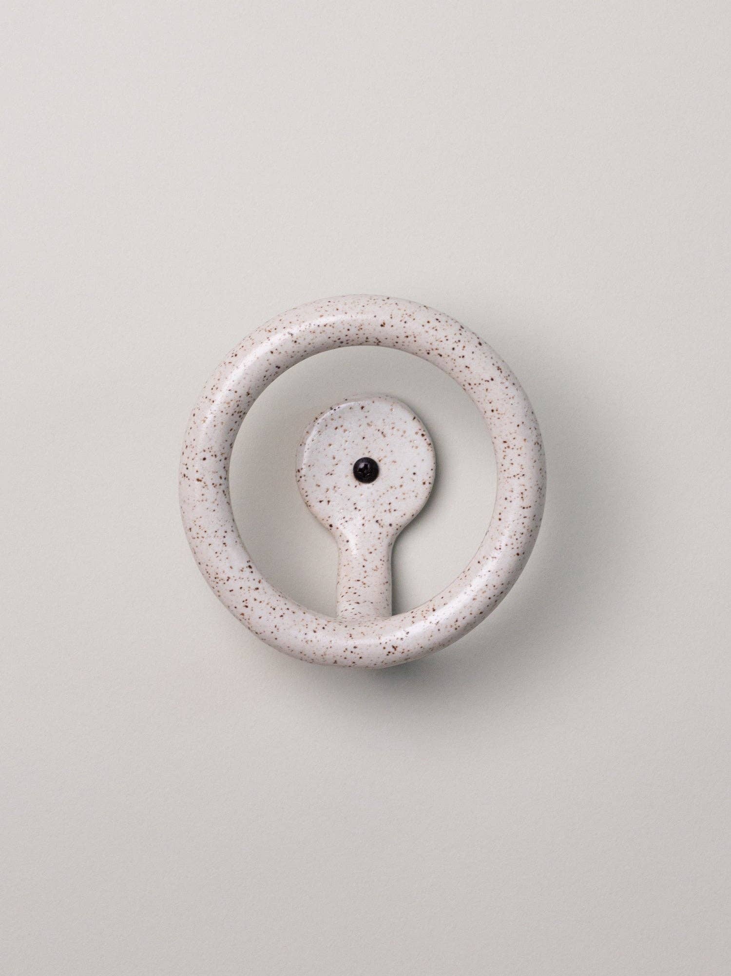 Uni Wall Hook in Speckled White — Virginia Sin (3)