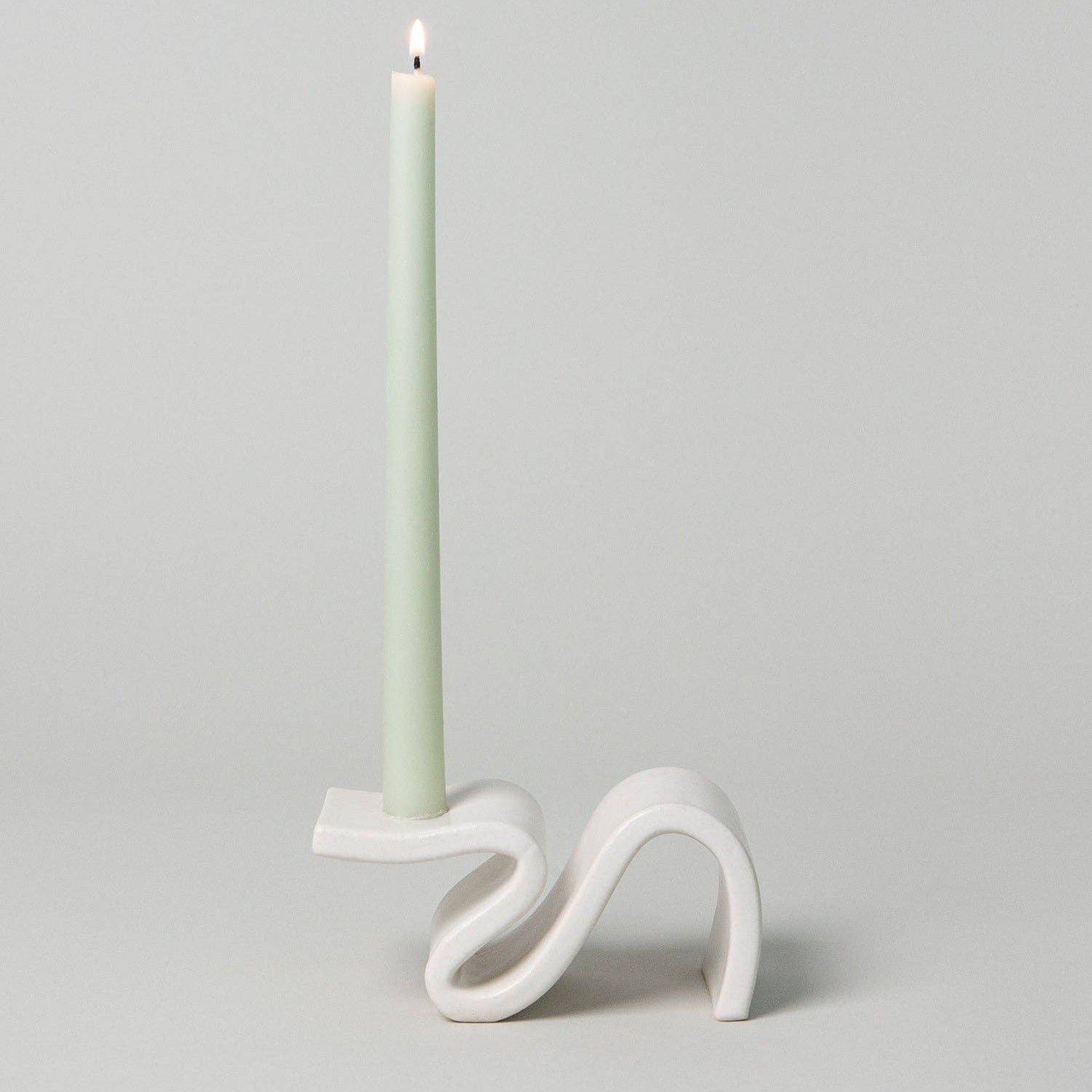 Wei Candlestick in Cream — Virginia Sin