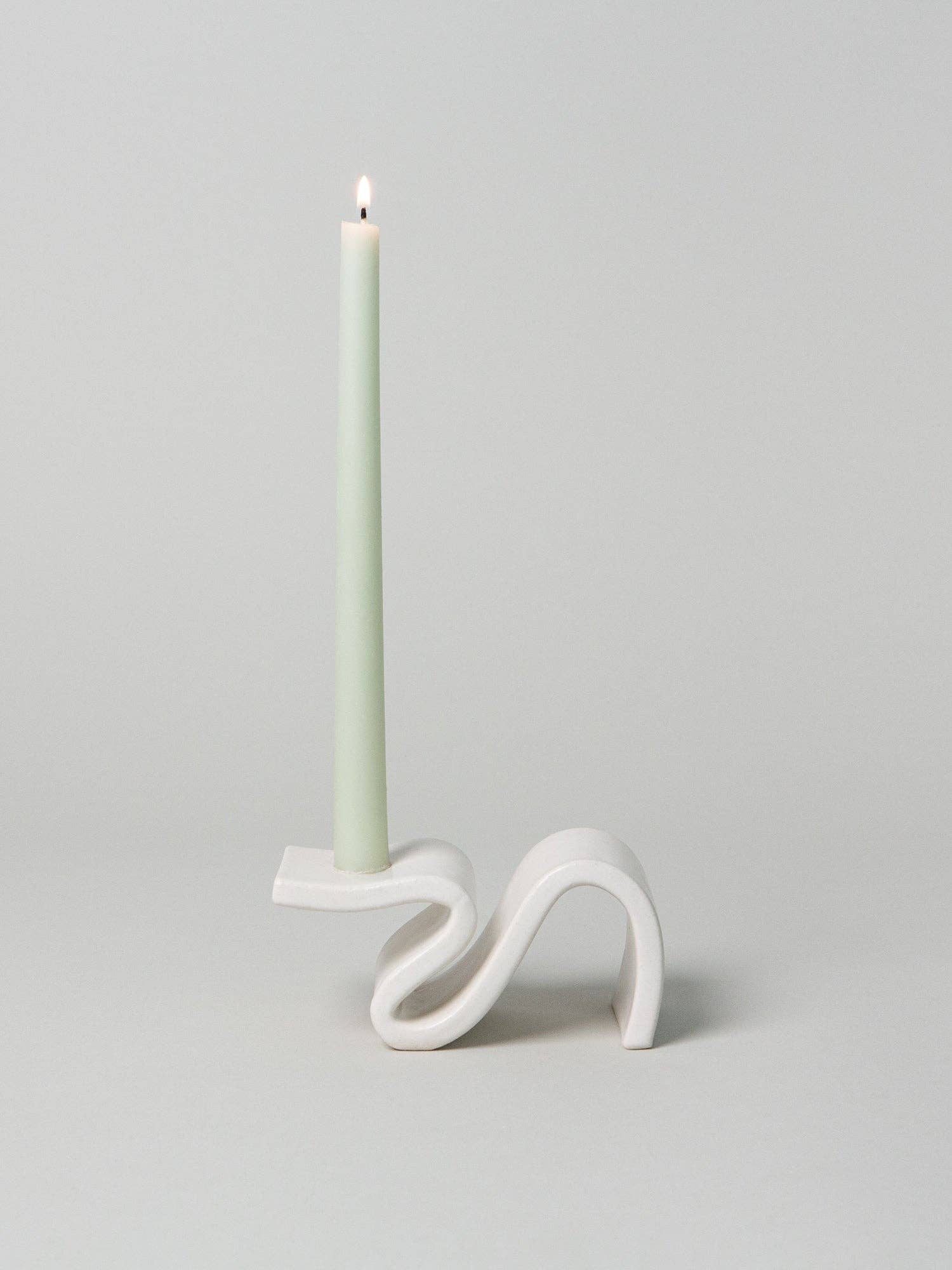 Wei Candlestick in Cream — Virginia Sin