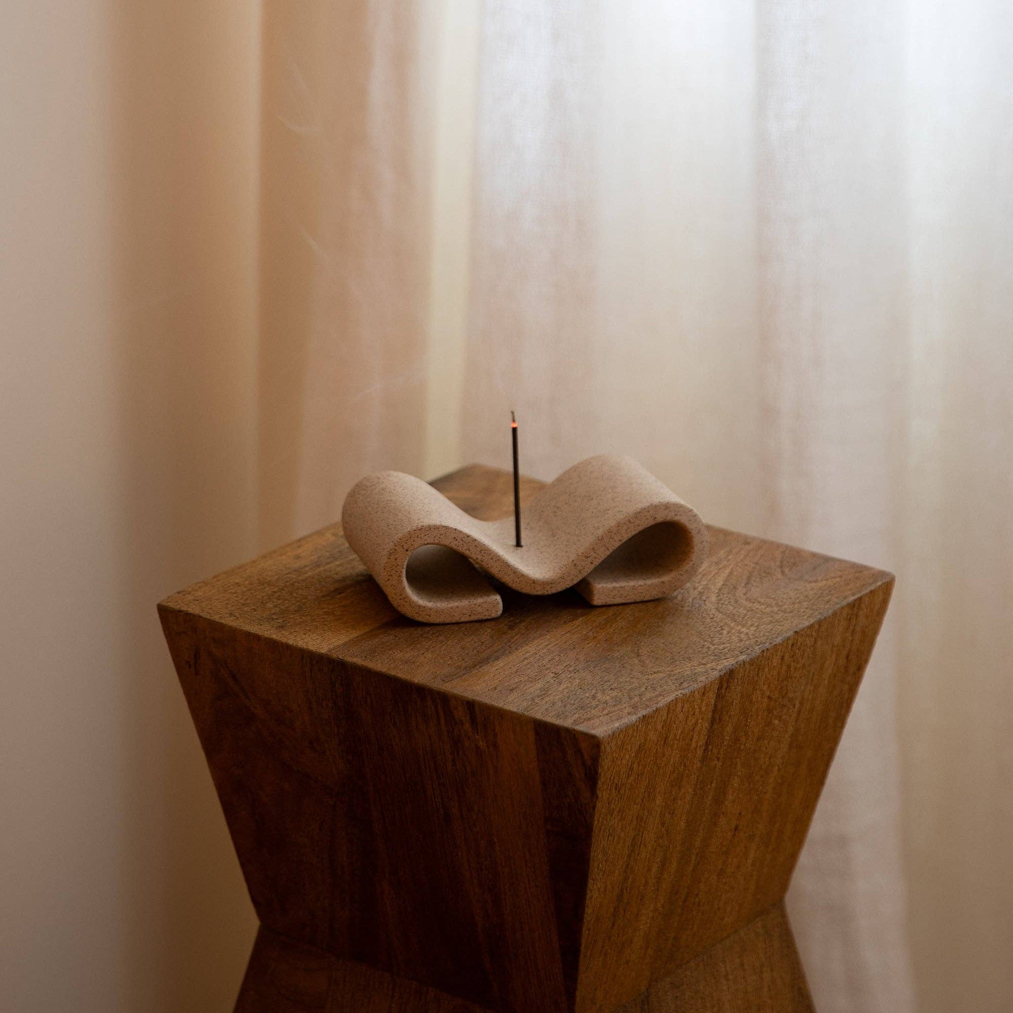 Ming Incense Holder in Sand — Virginia Sin (2)