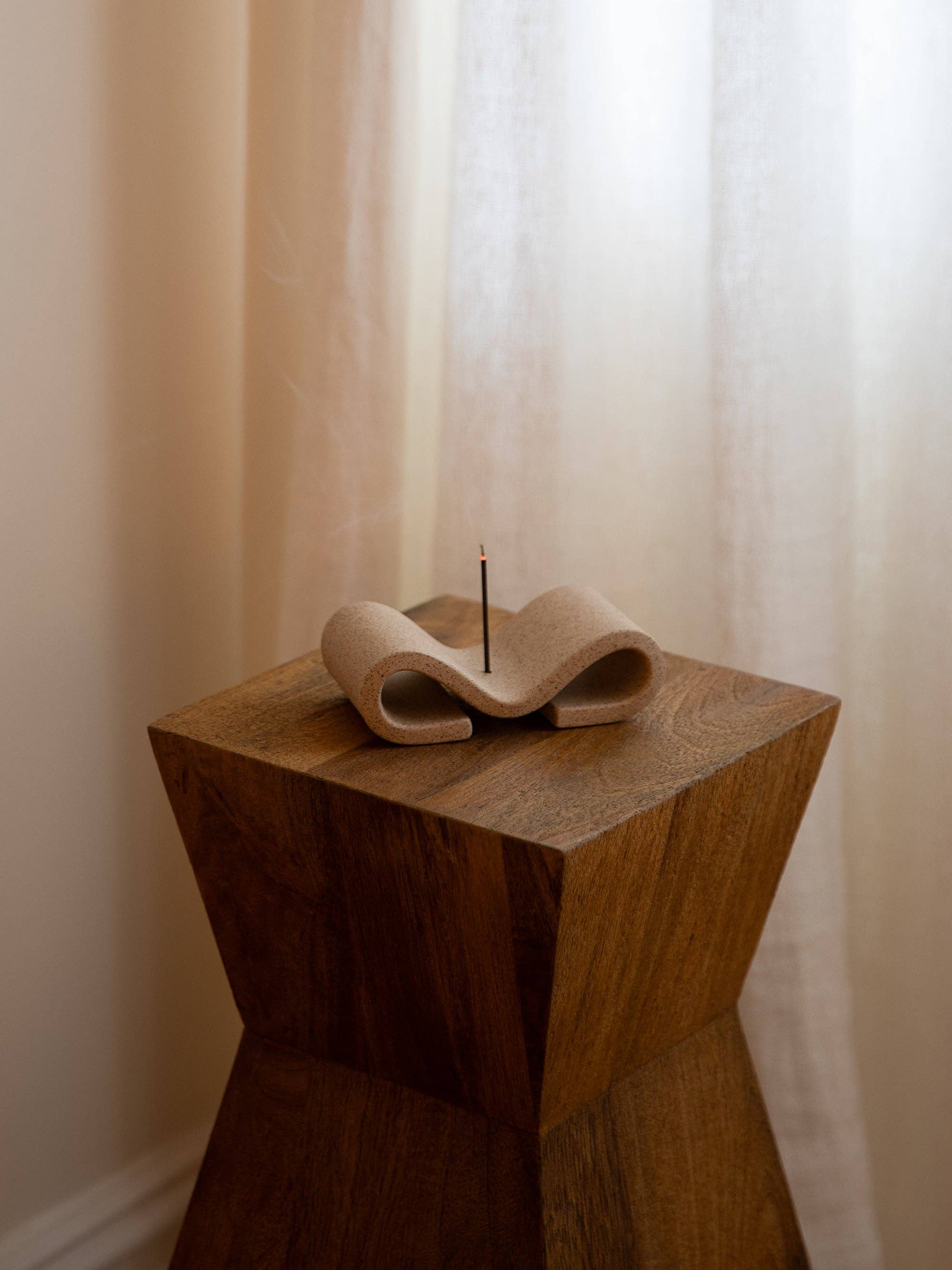 Ming Incense Holder in Sand — Virginia Sin (2)
