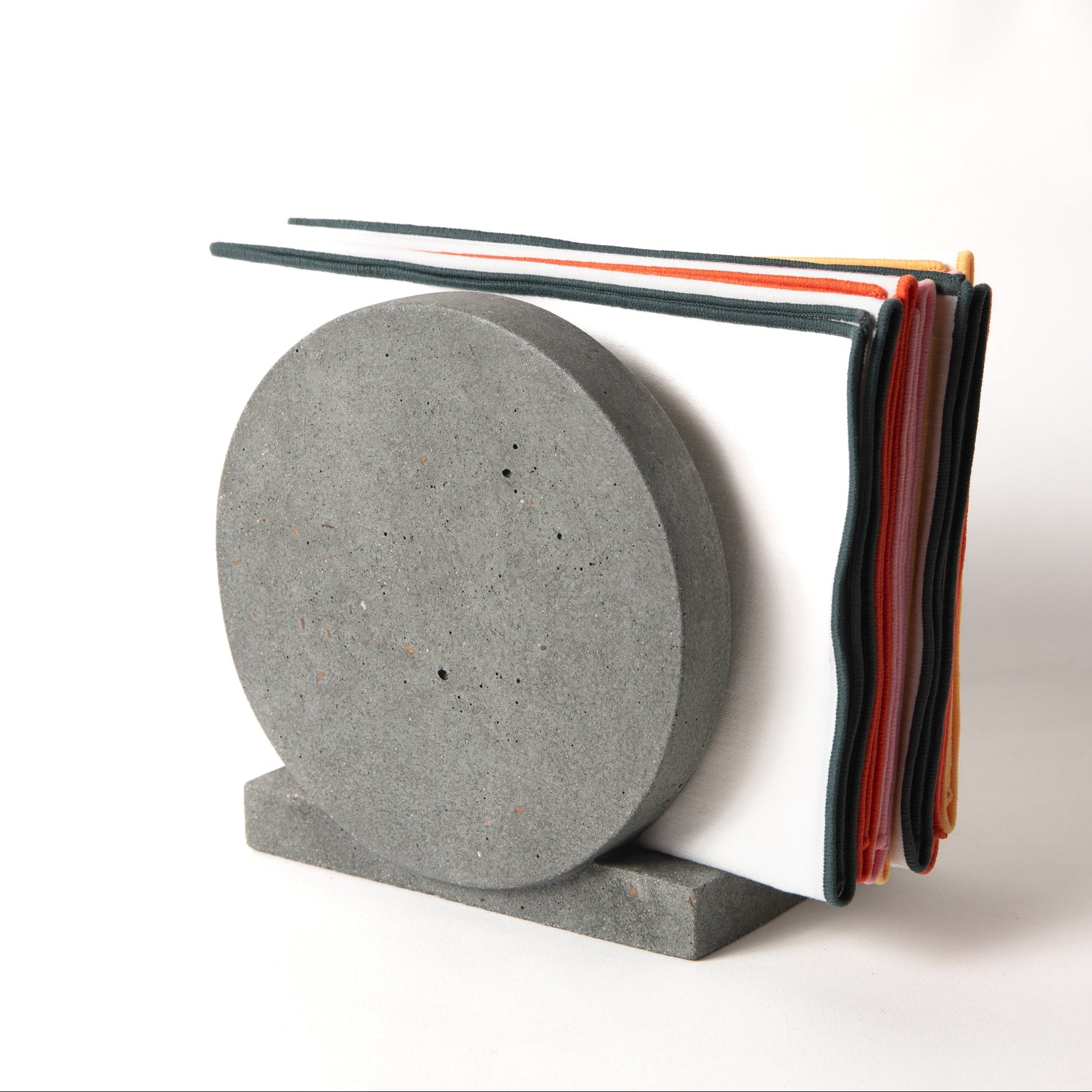 Napkin Holder | Dark Green Terrazzo
