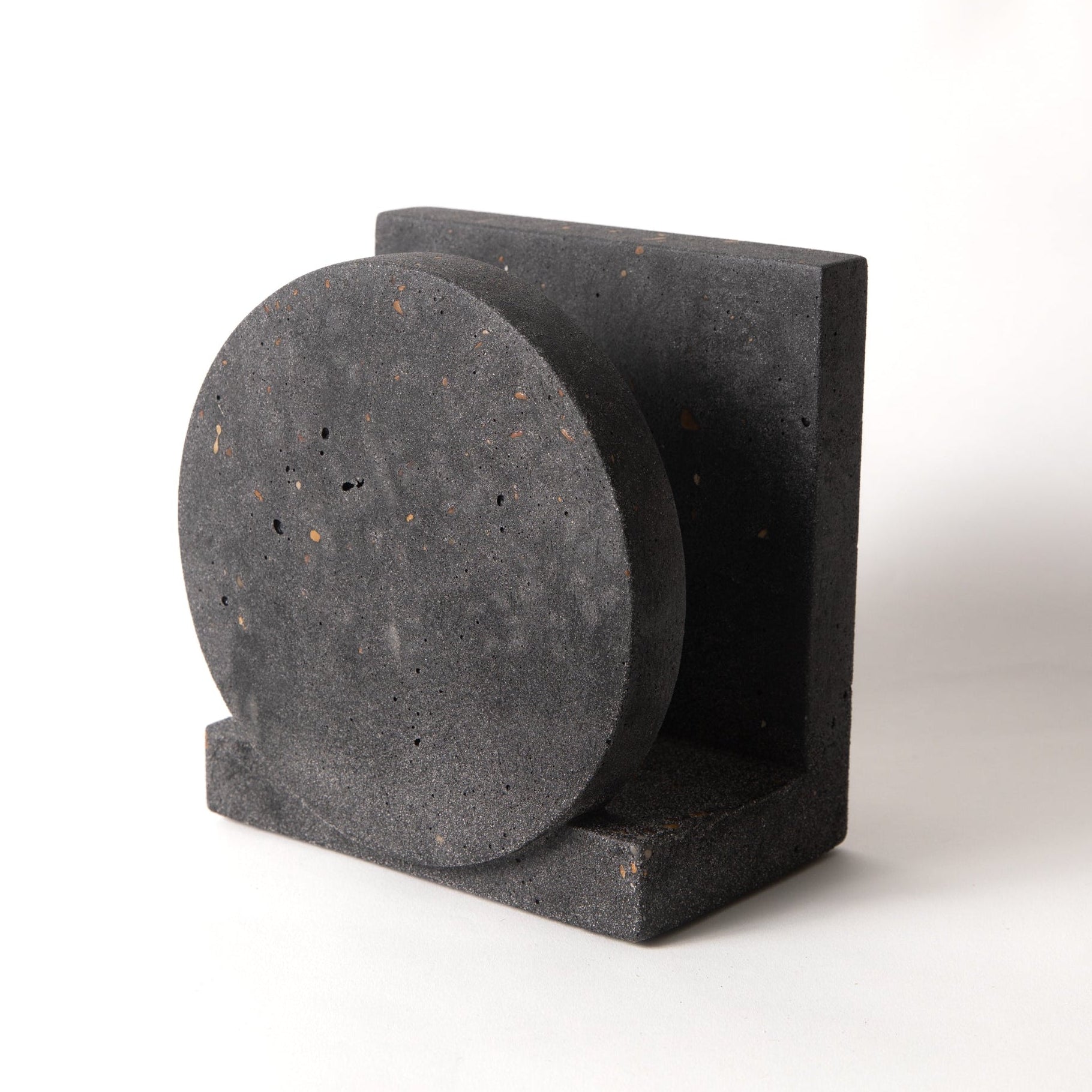 Napkin Holder | Black Terrazzo