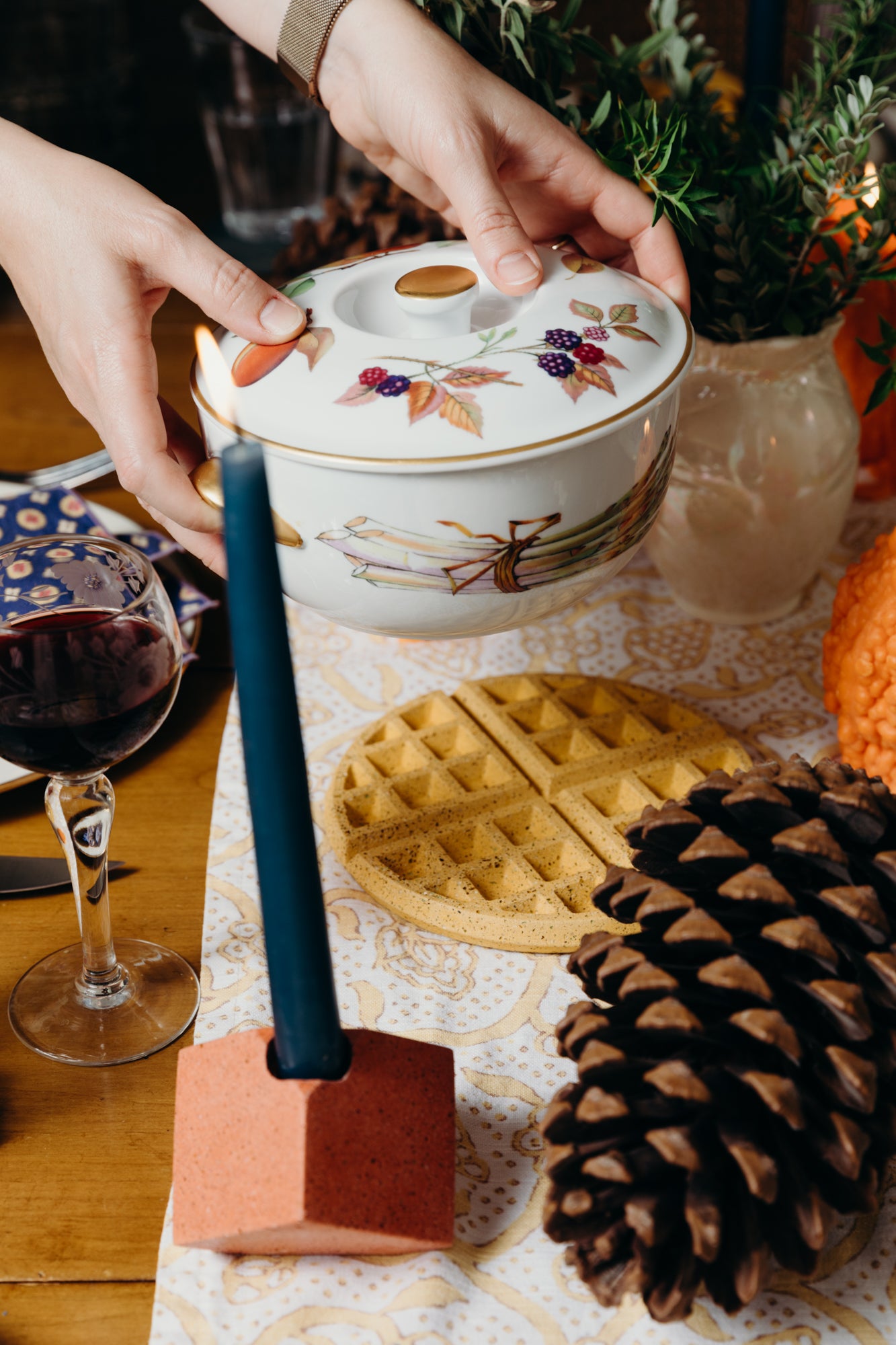 Waffle Trivet | Marigold Terrazzo