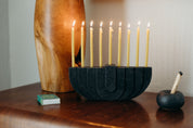Menorah | Black Terrazzo