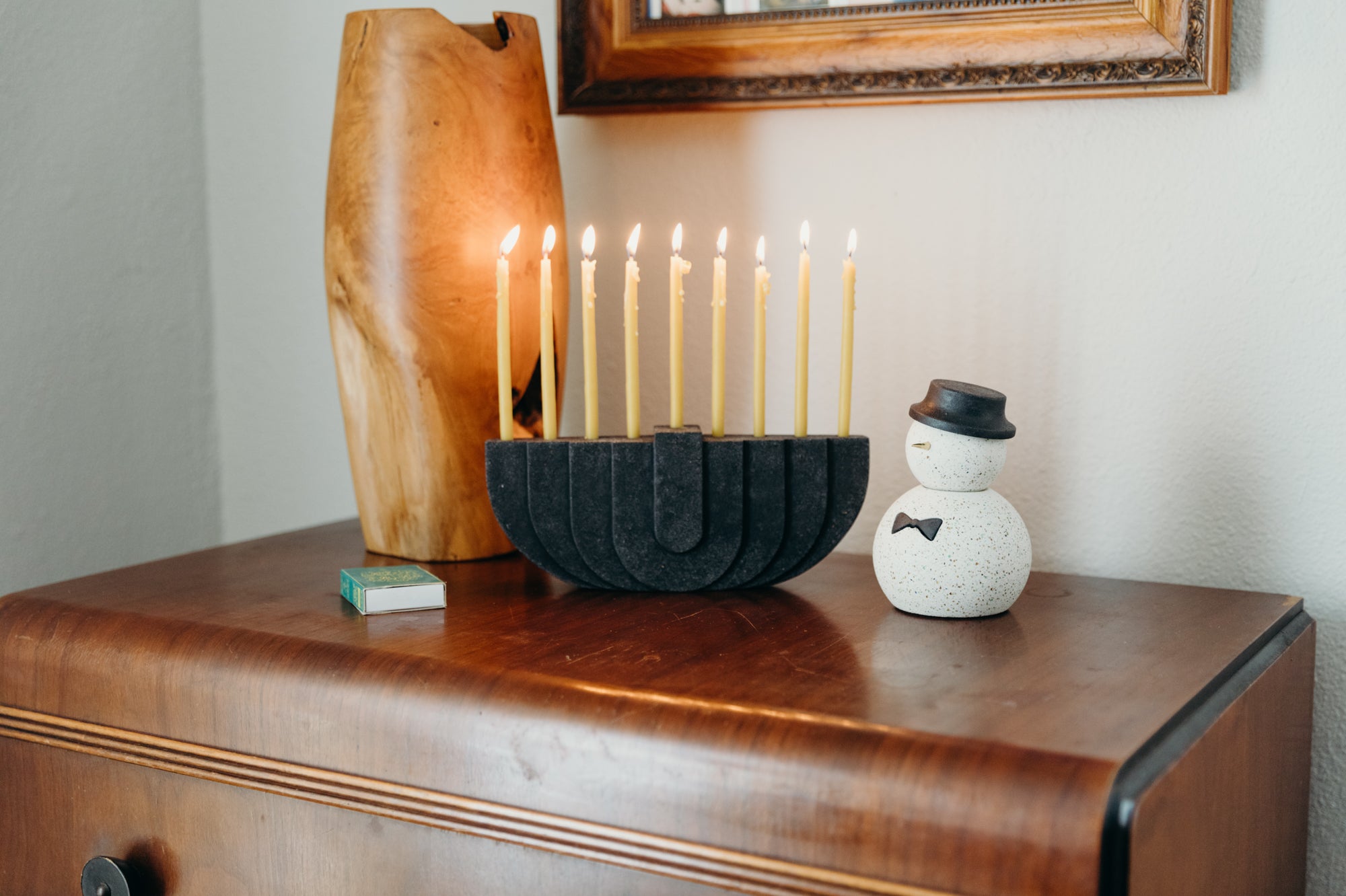 Snowman | The Dandy, Black Bow Tie