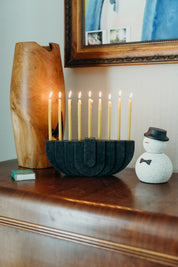 Menorah | Black Terrazzo