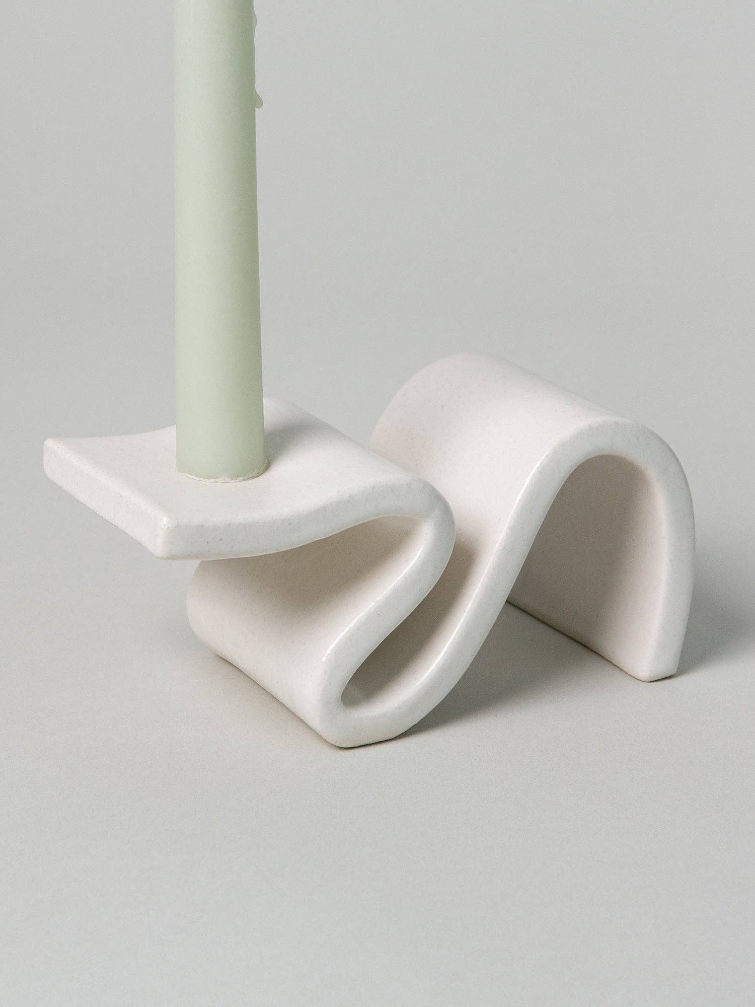 Wei Candlestick in Cream — Virginia Sin (5)