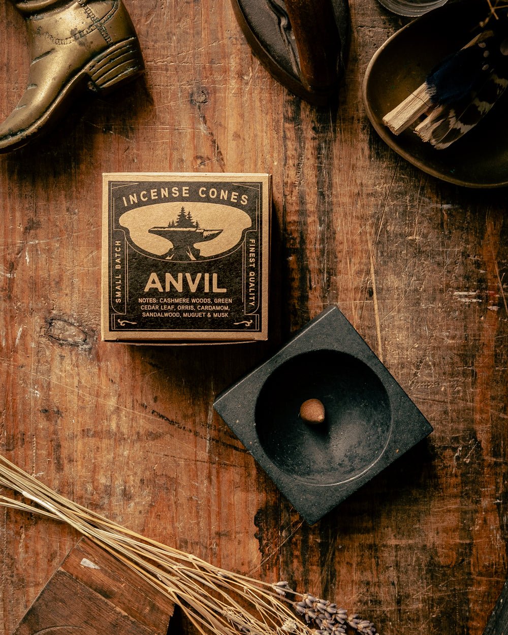 Incense Bowl | Black Terrazzo - Pretti.Cool