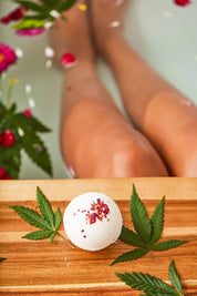 Full-Spectrum CBD Bath Bomb | Lavender - pretti.cool