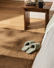 Classic Plush Slippers in Sage by Parachute Home — view 2