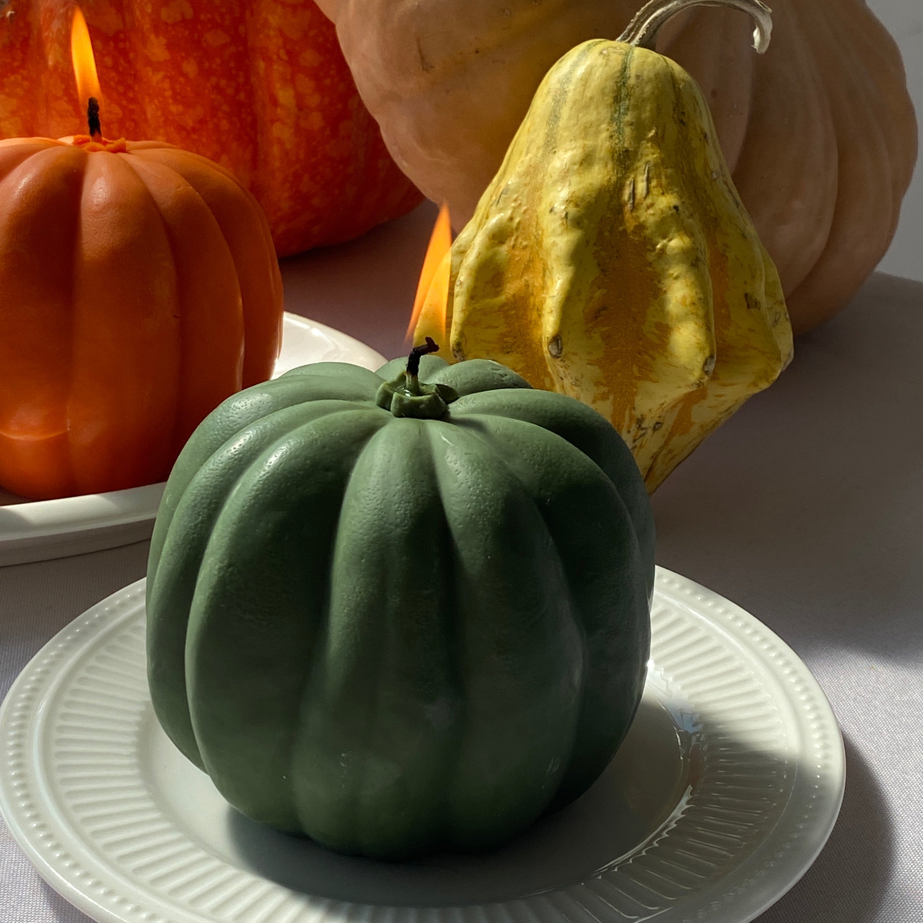 Pumpkin Candle | Green - pretti.cool