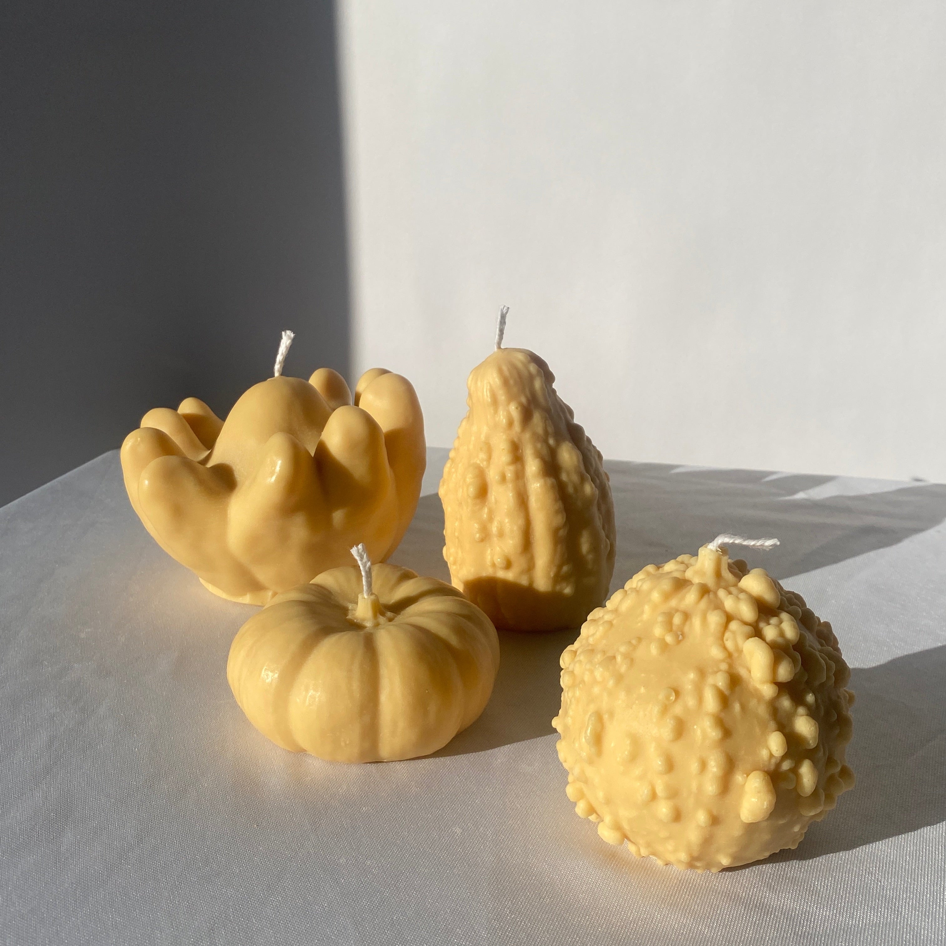 Gremlin Gourd Candle | Golden - pretti.cool