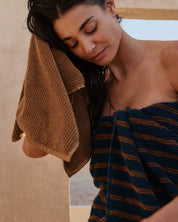 Soft Rib Towels in Tobacco by Parachute Home — view 6