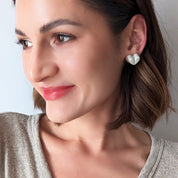 Chunky Heart Earrings - pretti.cool