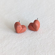 Chunky Heart Earrings - pretti.cool