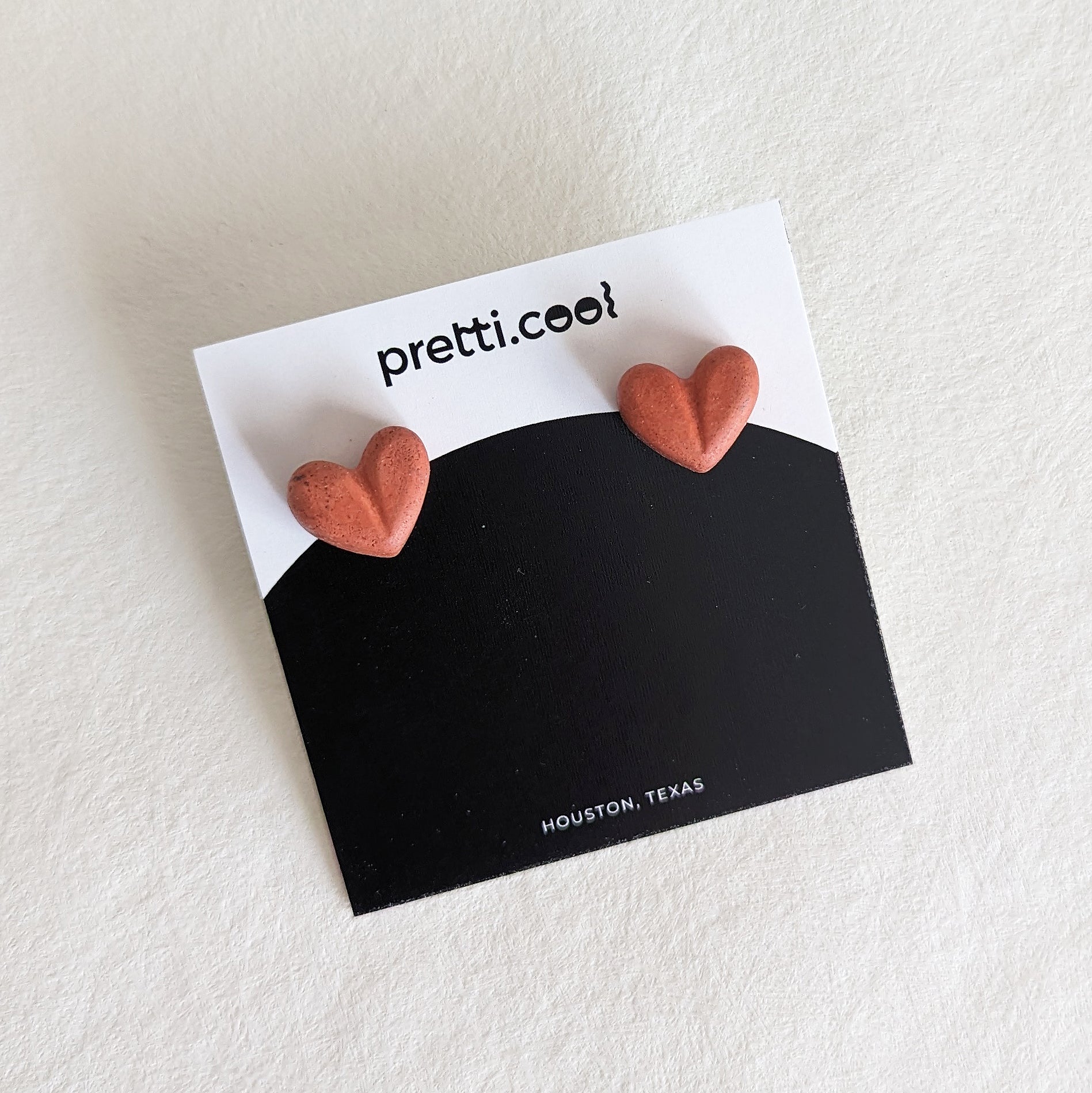Chunky Heart Earrings - pretti.cool