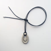 Ripple Concrete Necklace | Natural Terrazzo - Pretti.Cool