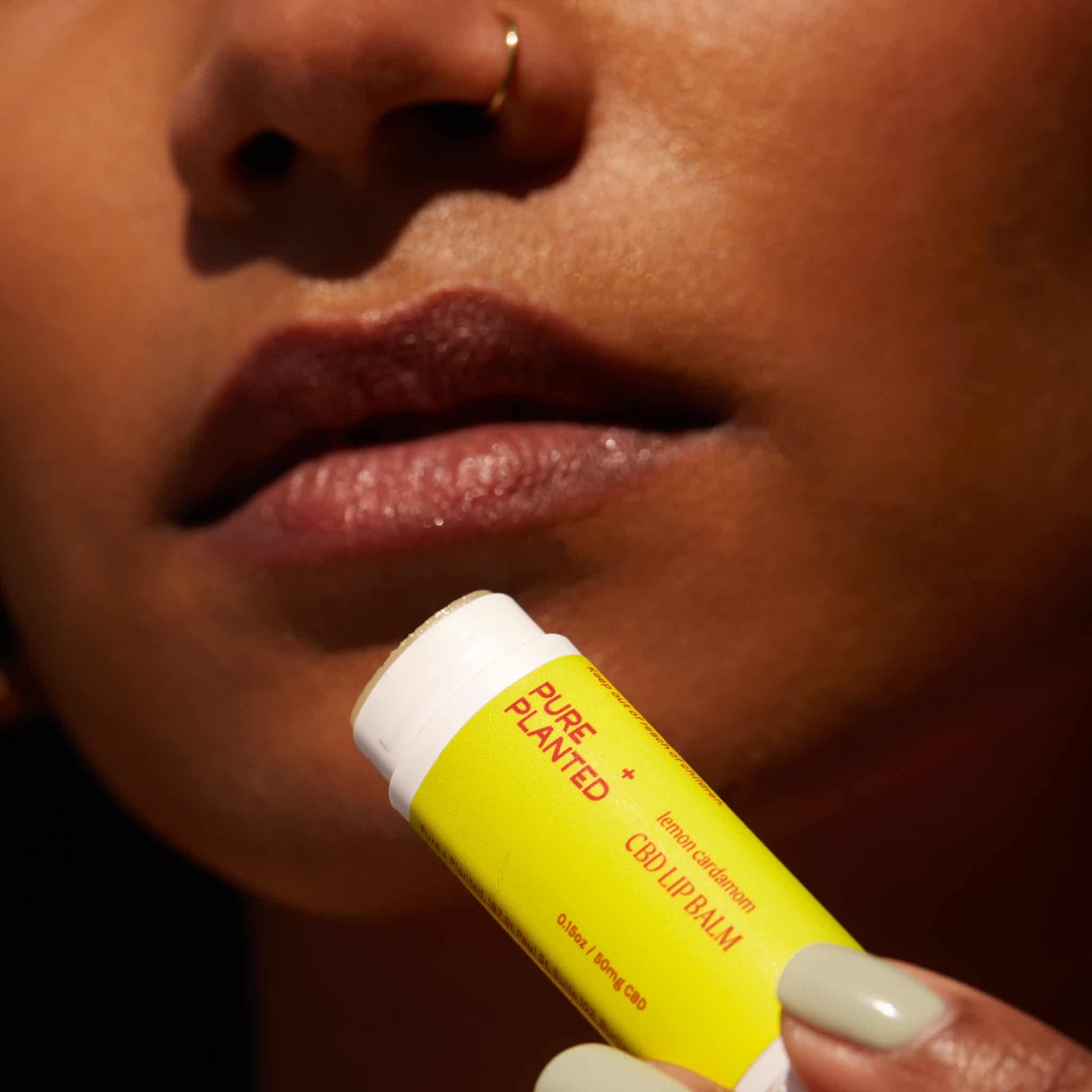 CBD Lip Balm | Lemon Cardamom - pretti.cool