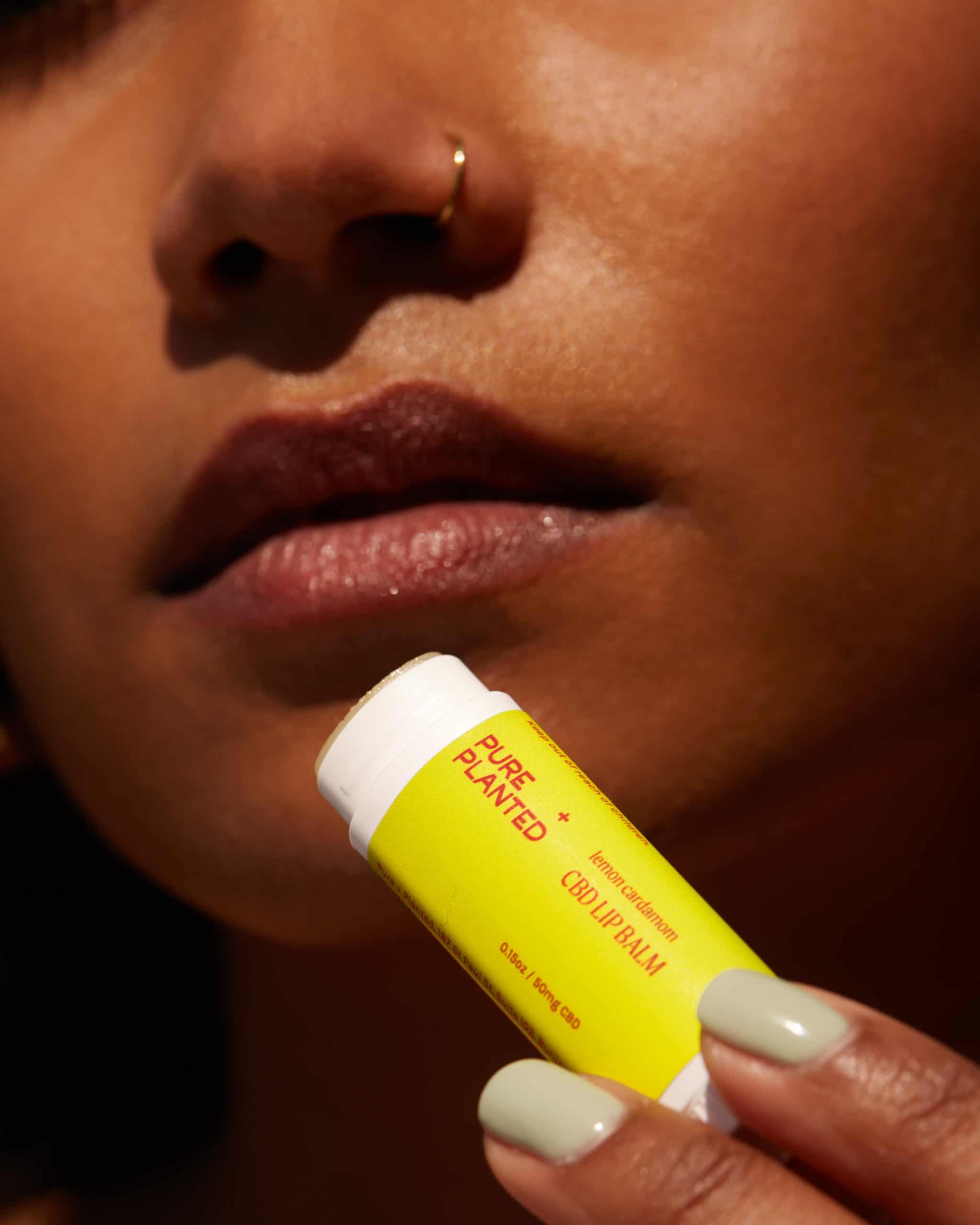 CBD Lip Balm | Lemon Cardamom - pretti.cool