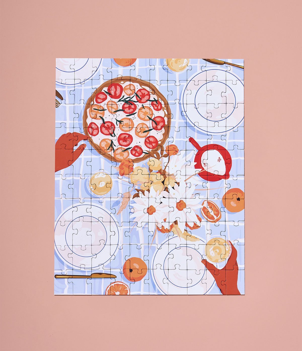 A Table in Summer Puzzle