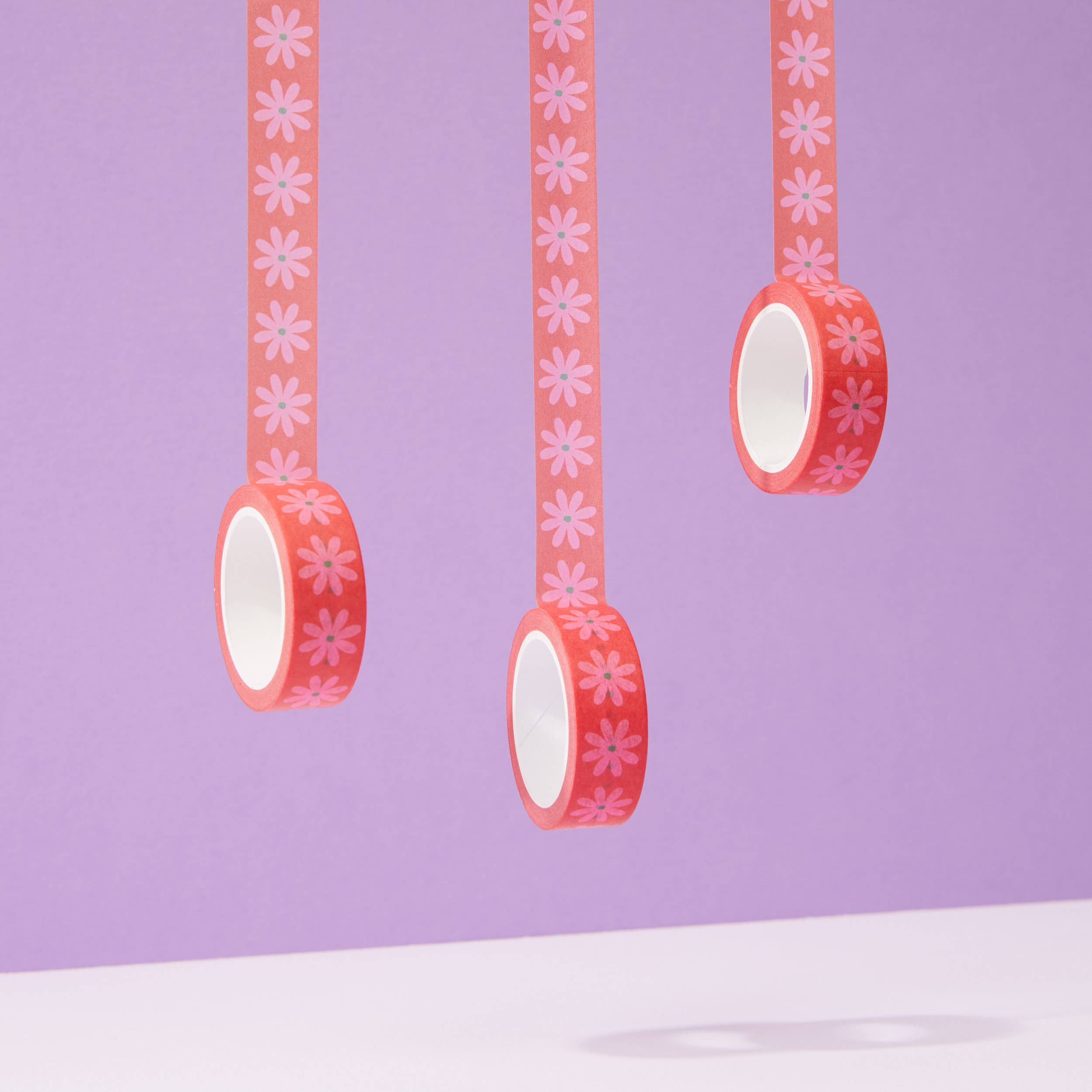 Orange Flowers Washi Tape - Pretti.Cool