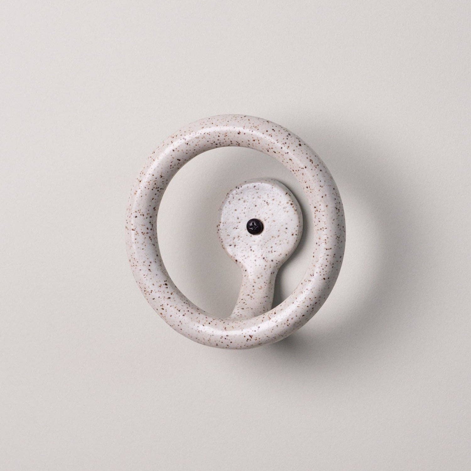 Uni Wall Hook in Speckled White — Virginia Sin (2)