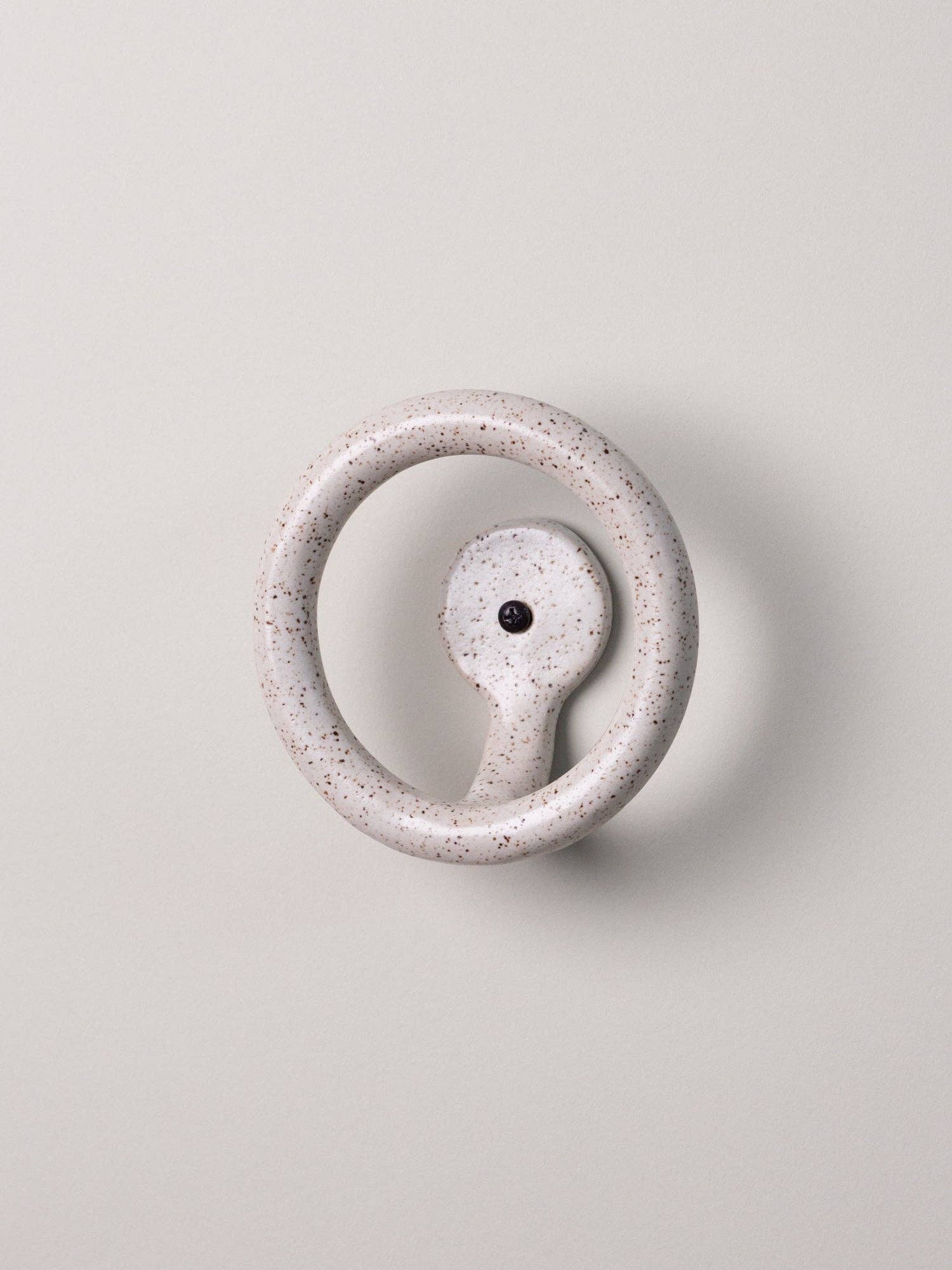 Uni Wall Hook in Speckled White — Virginia Sin (2)