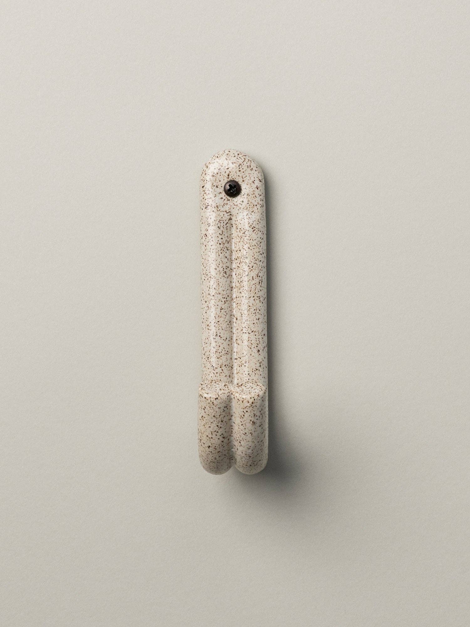 Leggy Curl Wall Hook in Pebble — Virginia Sin (4)