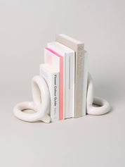 Bacchus Bookends in Cream — Virginia Sin
