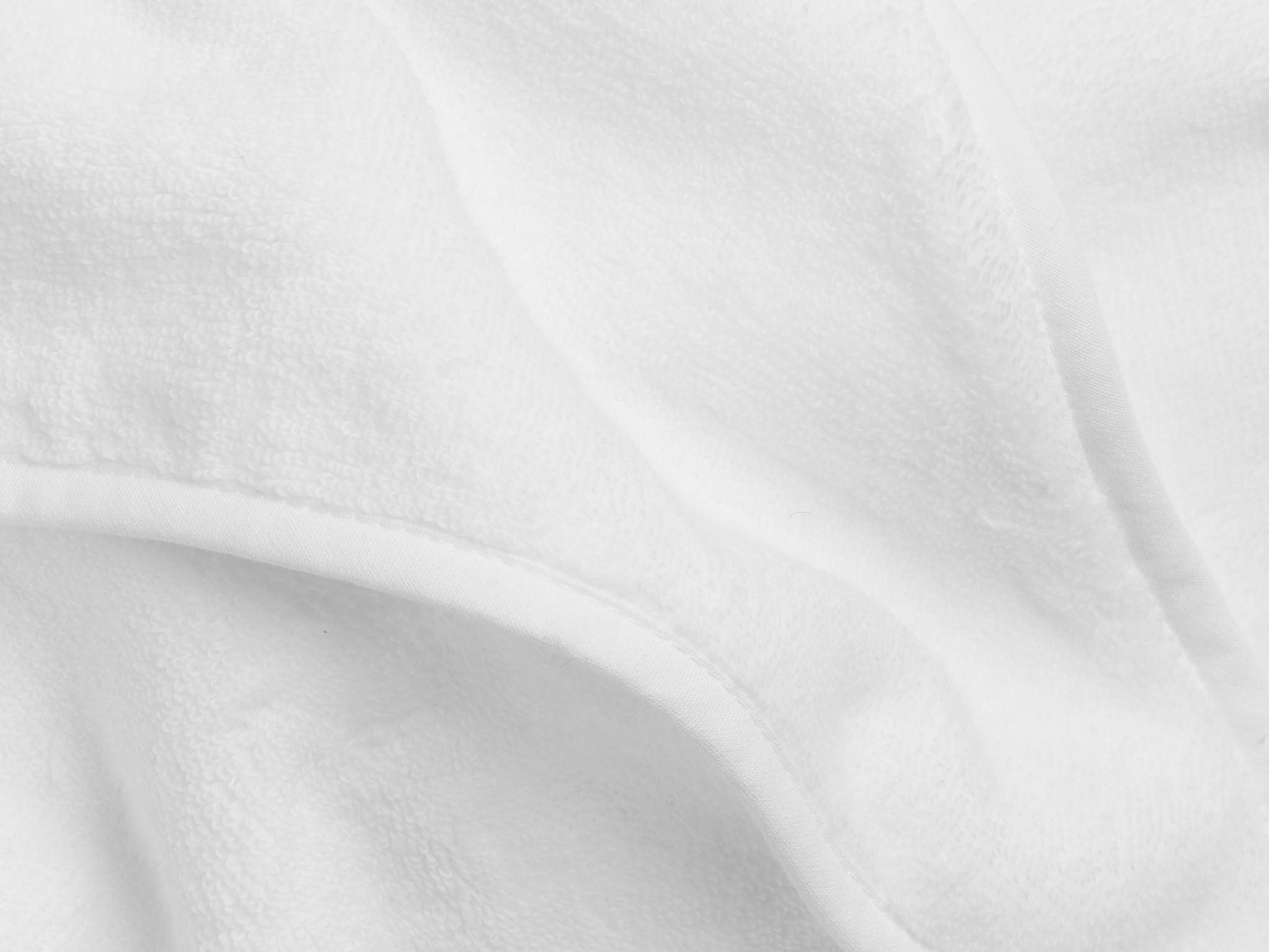 Organic Baby Washcloth in White by Parachute Home — view 3
