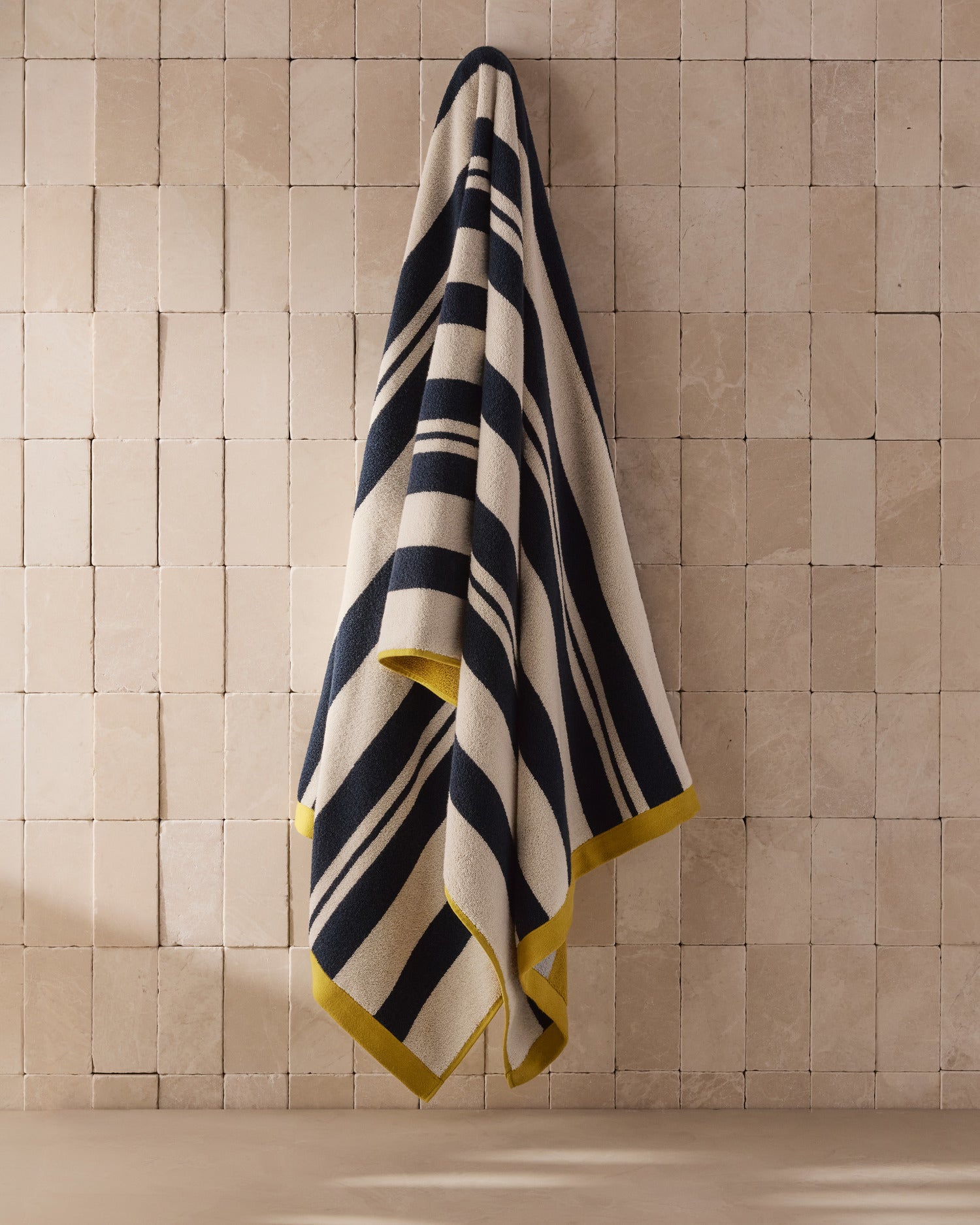 Casita Beach Towel in Citron and Sky by Parachute Home — view 4