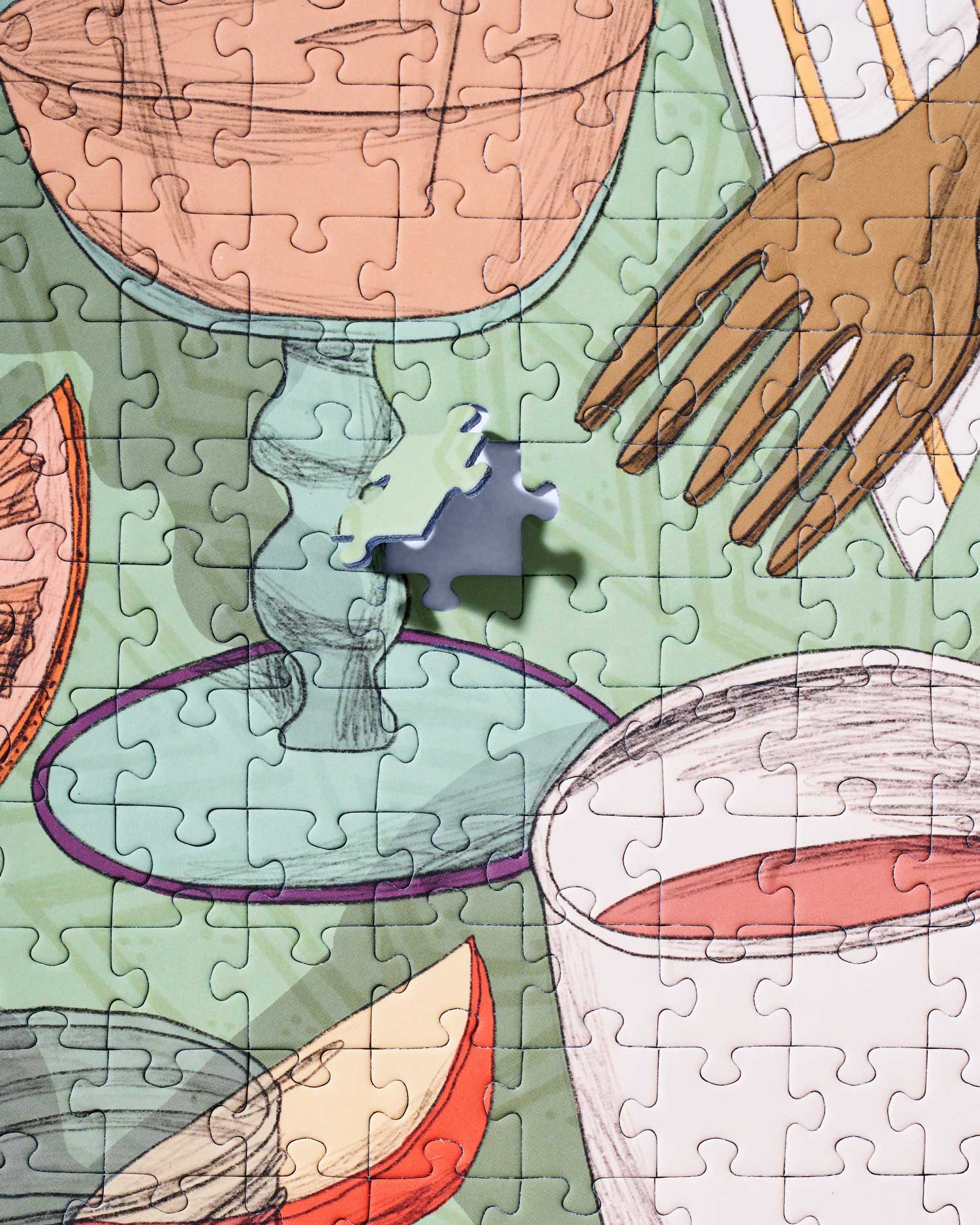 Breakfast with a View Puzzle
