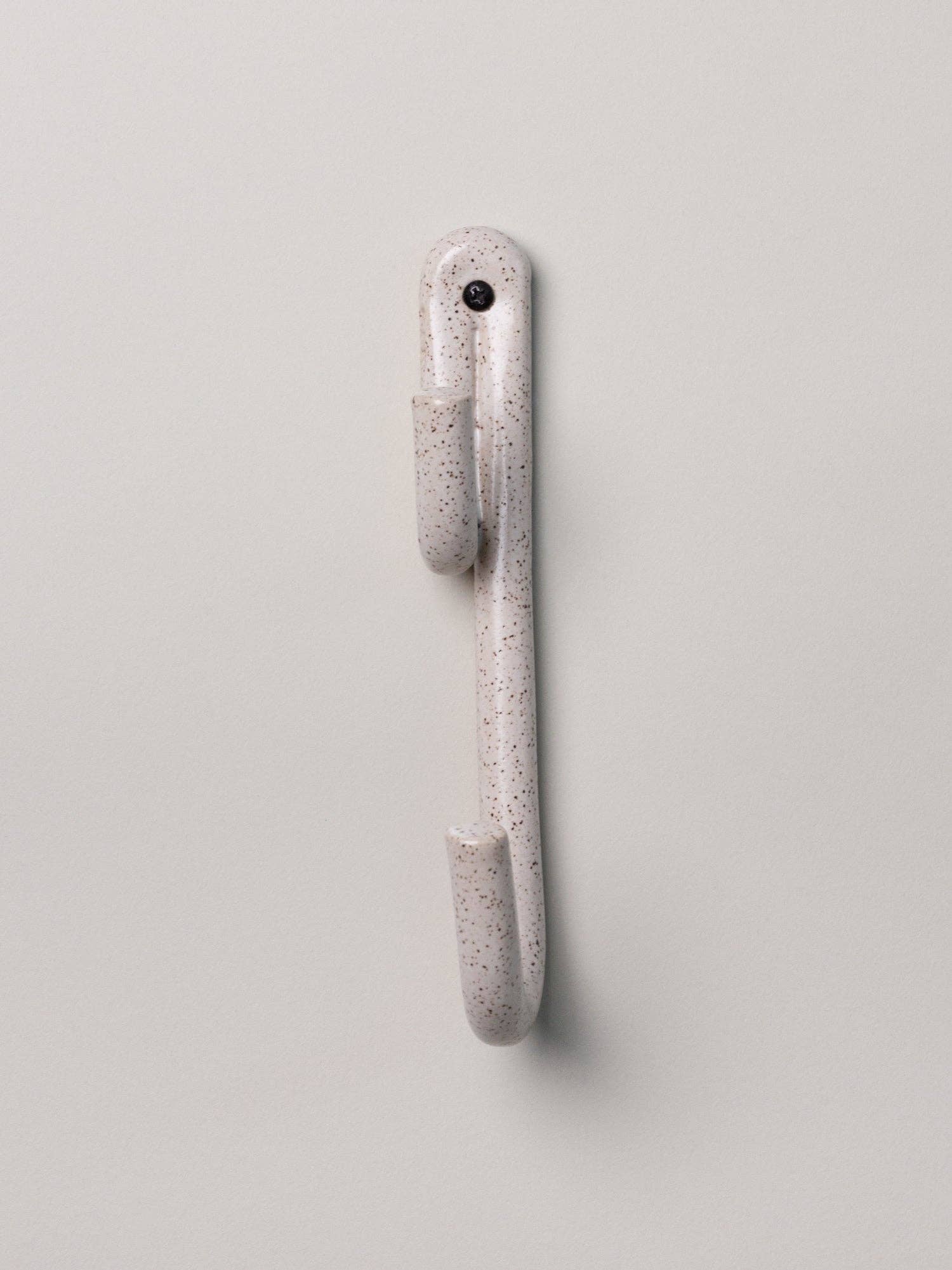 Leggy Long Wall Hook in Speckled White — Virginia Sin (3)