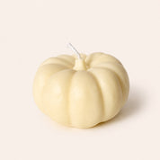 Baby Boo Pumpkin Candle | White