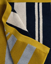 Casita Beach Towel in Citron and Sky by Parachute Home — view 3