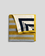 Casita Beach Towel in Citron and Sky by Parachute Home — view 1