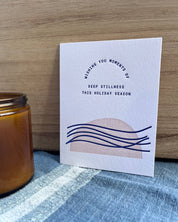 Deep Stillness Card - pretti.cool