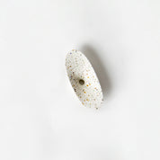 Dimple Coat Hook | White Terrazzo - pretti.cool